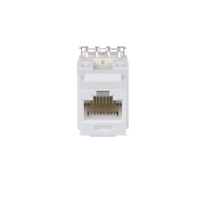 Punchdown Jack Module, CAT5e, 8-Position, White