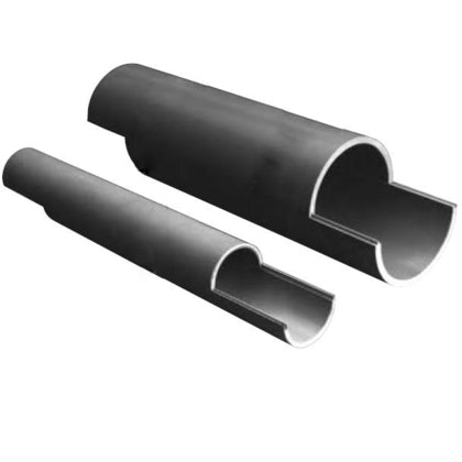 Split Duct PVC Conduit, 2", 10', Schedule 40