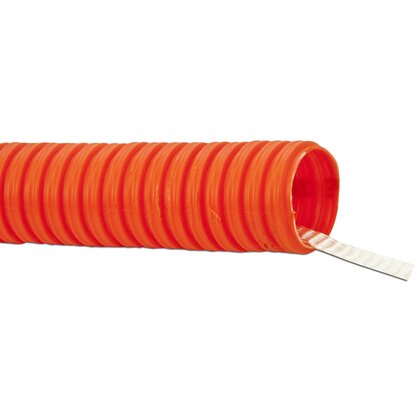 Corrugated HDPE Innerduct with Tape, 1-1/4", Orange, 5000' Reel