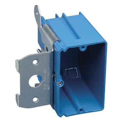 Adjustable Switch/Outlet Box, 1-Gang, Non-Metallic