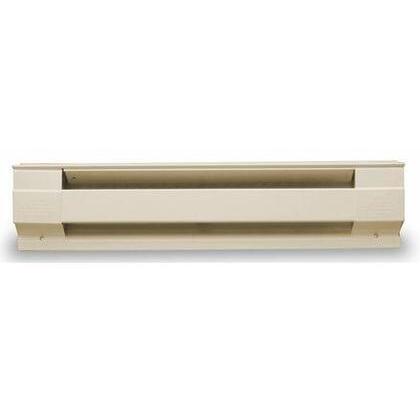 36" 750/563W 240/208V Baseboard Almond