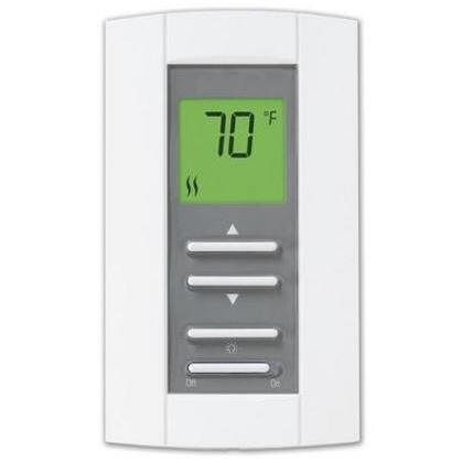 Electronic Non-Programmable DP Thermostat White