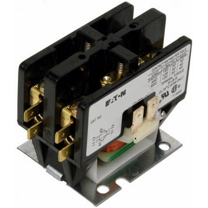 Contactor, Definite Purpose, Compact, 30A, 2P, 120VAC Coil, Open