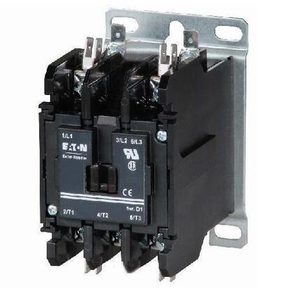 Contactor, Definite Purpose, Compact, 25A, 2P, 120VAC Coil, Open