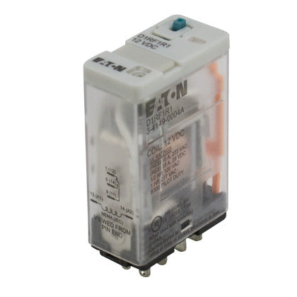 General Purpose Relay, 5 Blade, SPDT, 12V DC