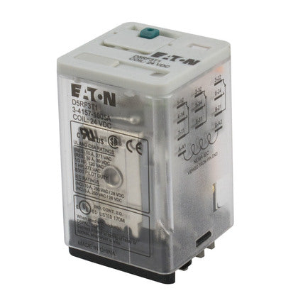 General Purpose Relay, 11 Blade, 3PDT, 24V AC