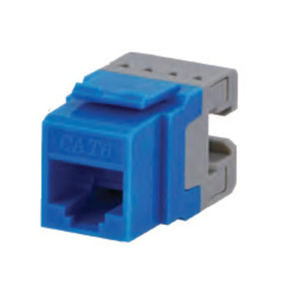 Cat 6, Snap-In, Blue