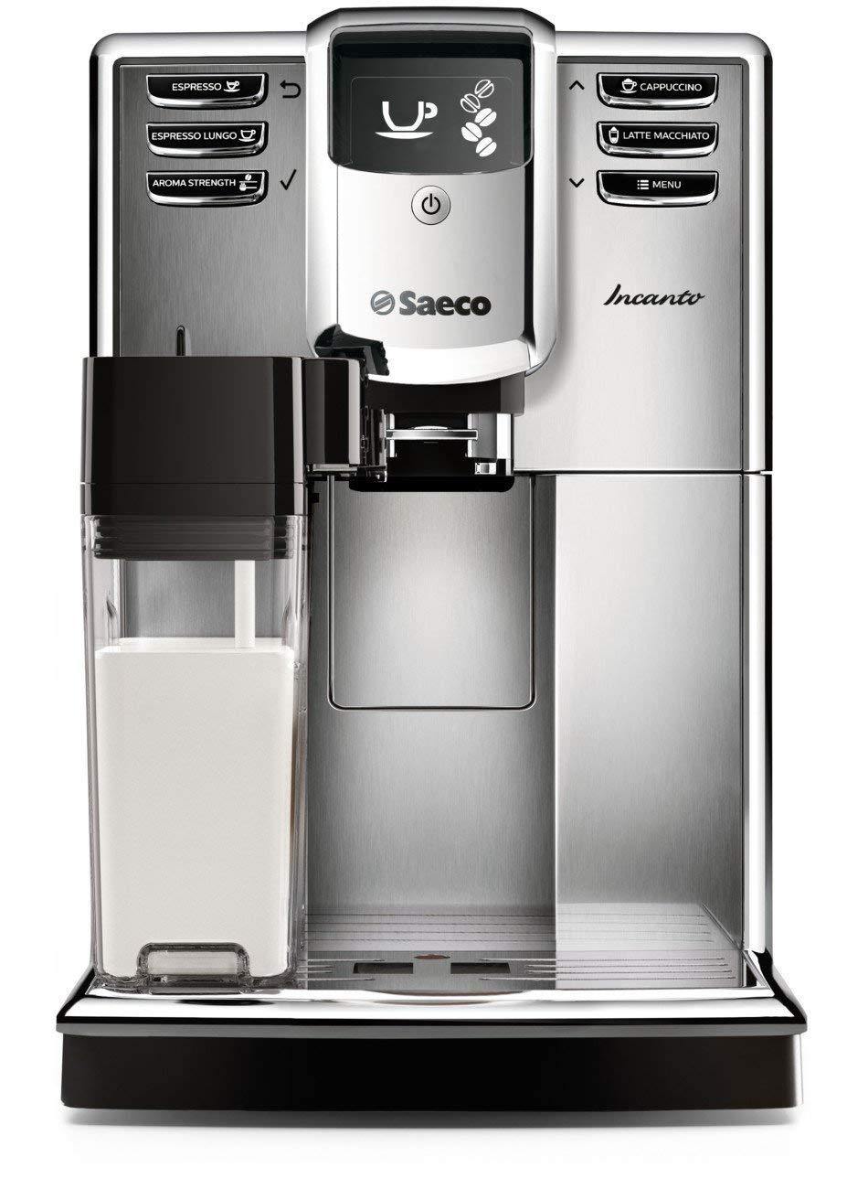 Saeco Incanto Carafe Super Automatic Espresso Machine with AquaClean filter, Stainless Steel, HD8917/48 - NORTH FIRST PLUS, LLC