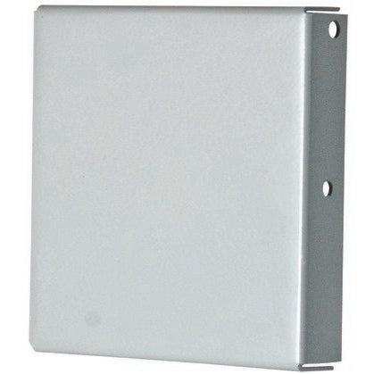 Wireway Closure Plate, 6" x 6", Type 1, Gray, No KOs