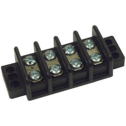 Terminal Strip, 4-Pole, 22-10 AWG
