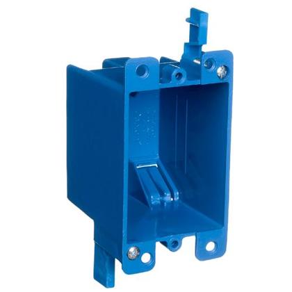 Switch/Outlet Box, 1-Gang, 2-3/4" Depth, Non-Metallic