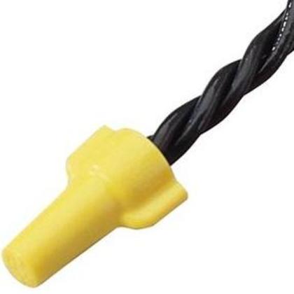 Wing-Nut® Wire Conn, Model 451® Yellow, 100/Box