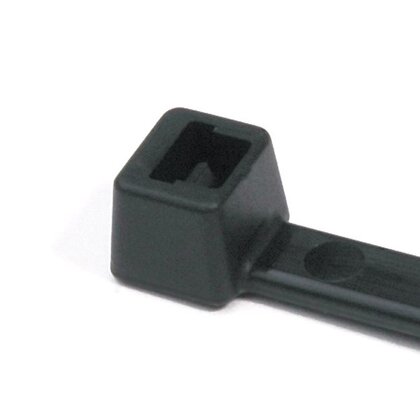 Cable Tie, 30lb, 5.8", Black, 100PK