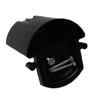 4" Ceiling Fan Box, Saddle Type, Depth: 3-3/4", Non-Metallic