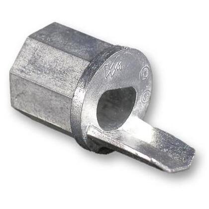 Raceway Female Conduit Connector, 1/2", 500/700 Series