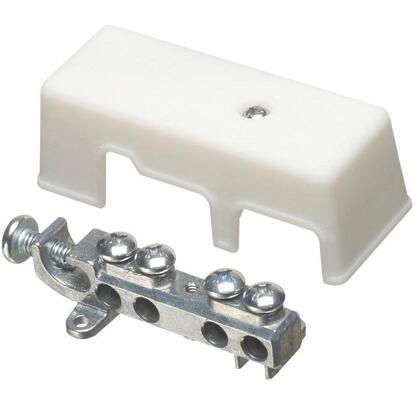 Grounding Bridge, Zinc, 6 - 2 AWG Grounding Electrode, 14 - 4 AWG
