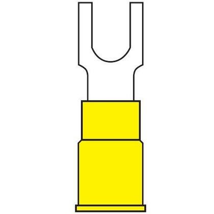 Block Fork, Vinyl-Insulated, WR: 12 - 10, Stud Size: 8