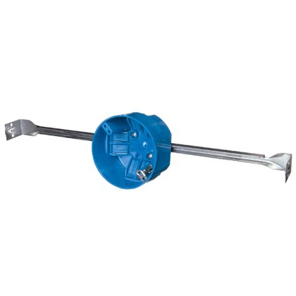 4" Diameter, Ceiling/Fixture Box with Bar Hanger