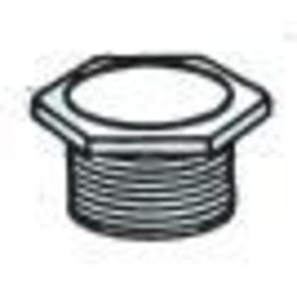 Chase Nipple, 3", Malleable Iron