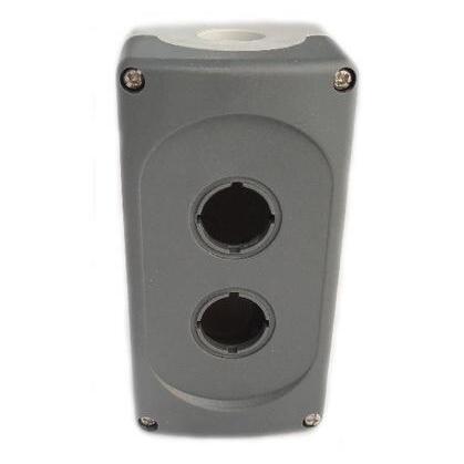 22mm Enclosure, 2 Element, Polycarbonate