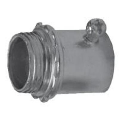 EMT Set Screw Connector, Steel, 2-1/2 inch
