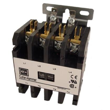 Contactor, Definite Purpose, 4P, 25A, 104 -120VAC Coil, 600VAC