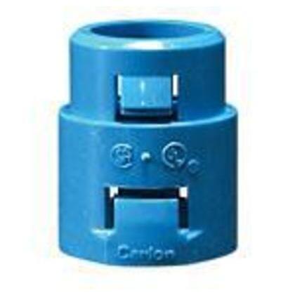 ENT Adapter, Male, 1" Diameter, Snap-In, PVC, Blue