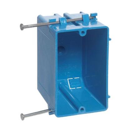 Switch/Outlet Box, 1-Gang, Non-Metallic