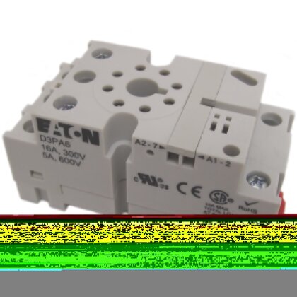 Socket, Octal, 8 Pin, Screw & Clamp Terminals, IP20