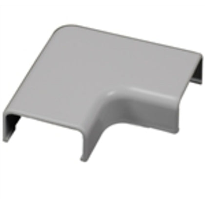 90° Flat Elbow, 2800 Series Raceway, Non-Metallic, Ivory