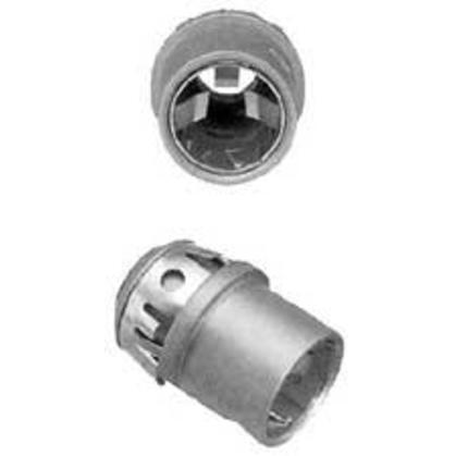 MC/AC/Flex Connector, 3/8", Insulated, Zinc Die Cast