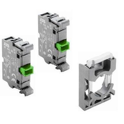 22mm Contact Block, 2 N.O., Modular