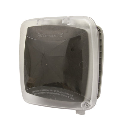 Weatherproof In-Use Cover, 2 Gang, Duplex/GFCI Type, 2-1/4" Deep, Non-Metallic