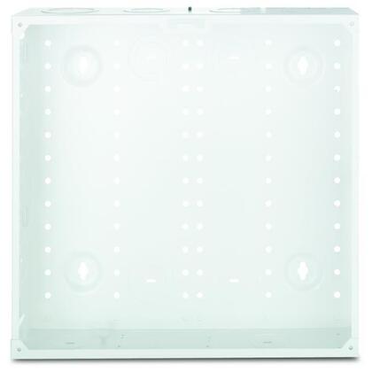 14" Enclosure, Dimensions: 14" H x 14.3" W x 3.6" D, White