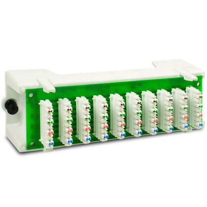 10-110 Connector on Plastic Bracket, Includes 110 Punch Down Tool