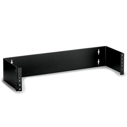 Equipment Rack, Wall Mount, Hinged, 4RMU, 7" x 20", Black