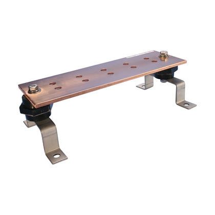 Standard Busbar, Copper, 4" W x 1/4" H x 12" L
