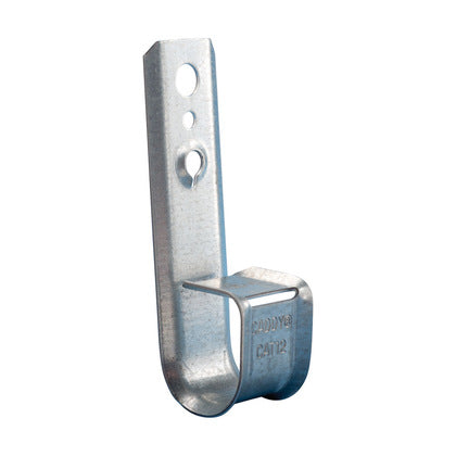 Cable Support, 3/4", J-Hook, Steel