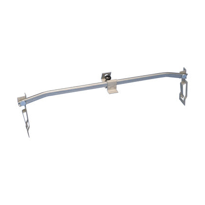 Electrical Box Hanger, 24" Span, Mounting Clip Hardware, Steel