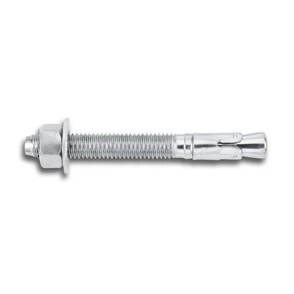 Wedge Expansion Anchor, 3/8" x 2-1/4", Zinc Plated Carbon Steel