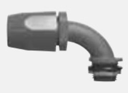 Liquidtight Connector, 90°, 1/2", Non-Metallic