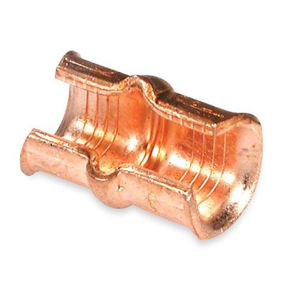 C-Tap, Copper, 8 - 4 AWG, Brown