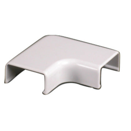 90° Flat Elbow, 2700 Series Raceway, Non-Metallic, Ivory