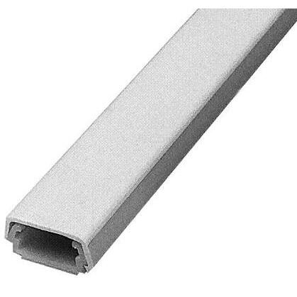 Raceway Base & Cover, Non-Metallic, Ivory, 7/8" x 5'