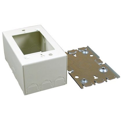 Extra Deep Device Box, 1-Gang, 500/700 Series, Ivory