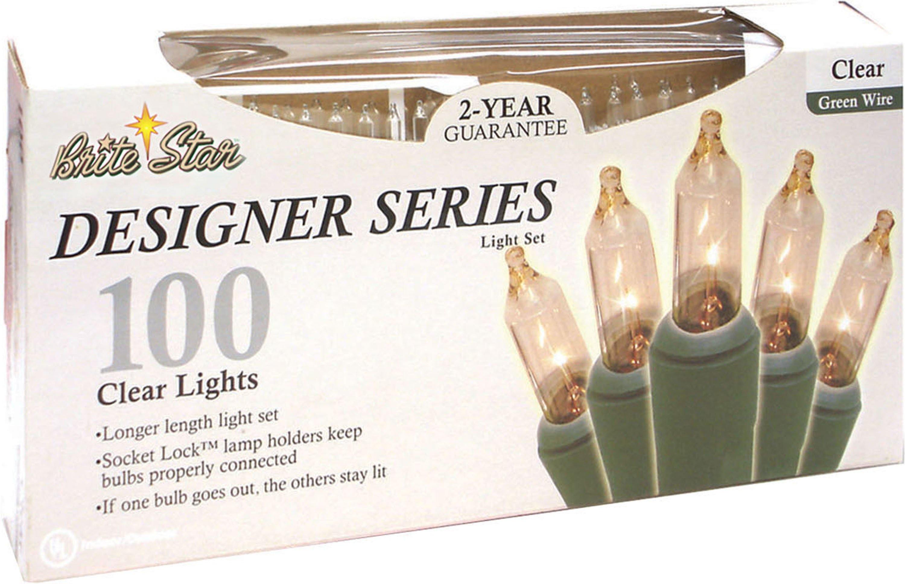 Designer Series Light Set Green Wire - NORTH FIRST PLUS, LLC