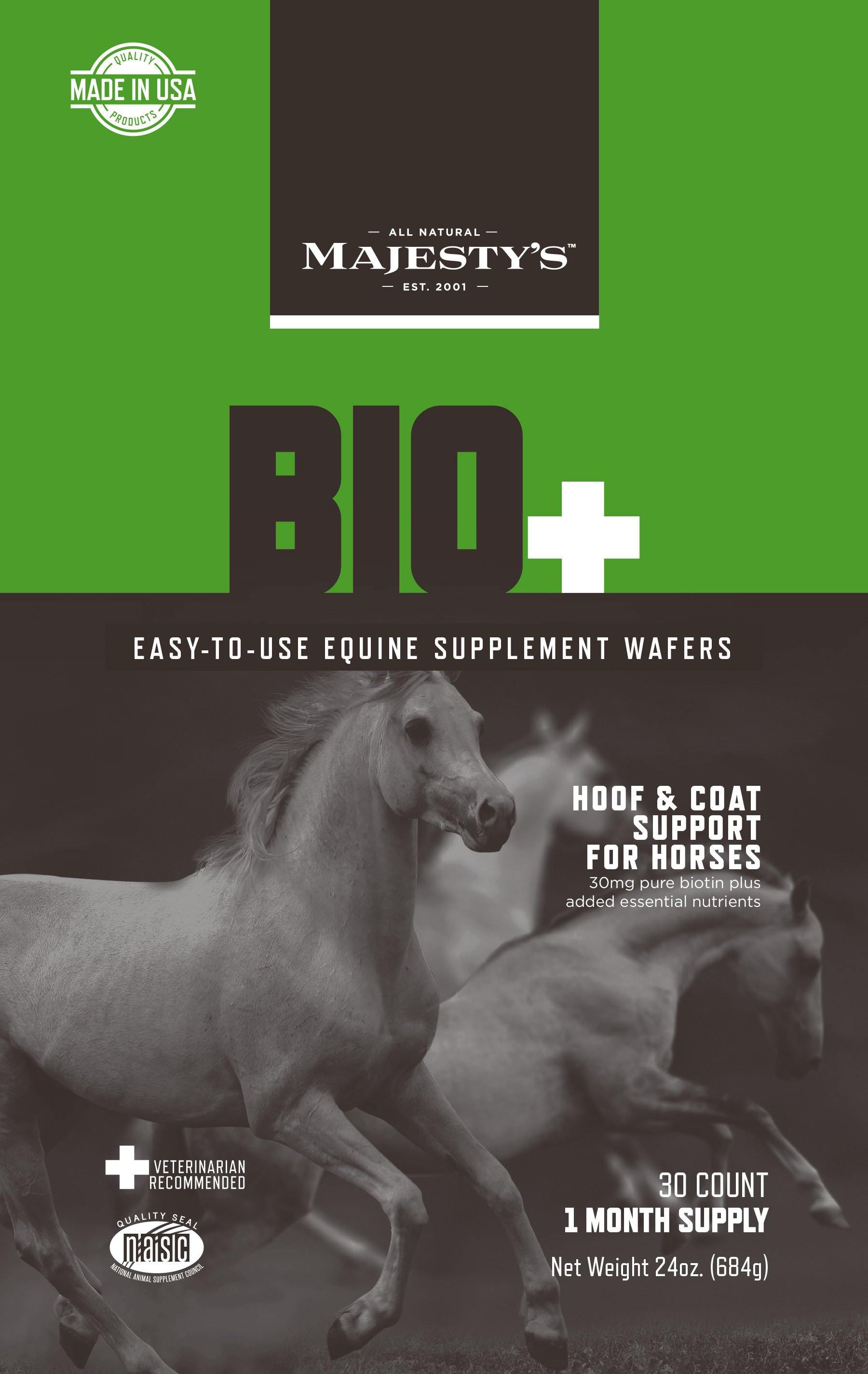 Majesty's Biotin Plus Equine Supplement Wafers - NORTH FIRST PLUS, LLC