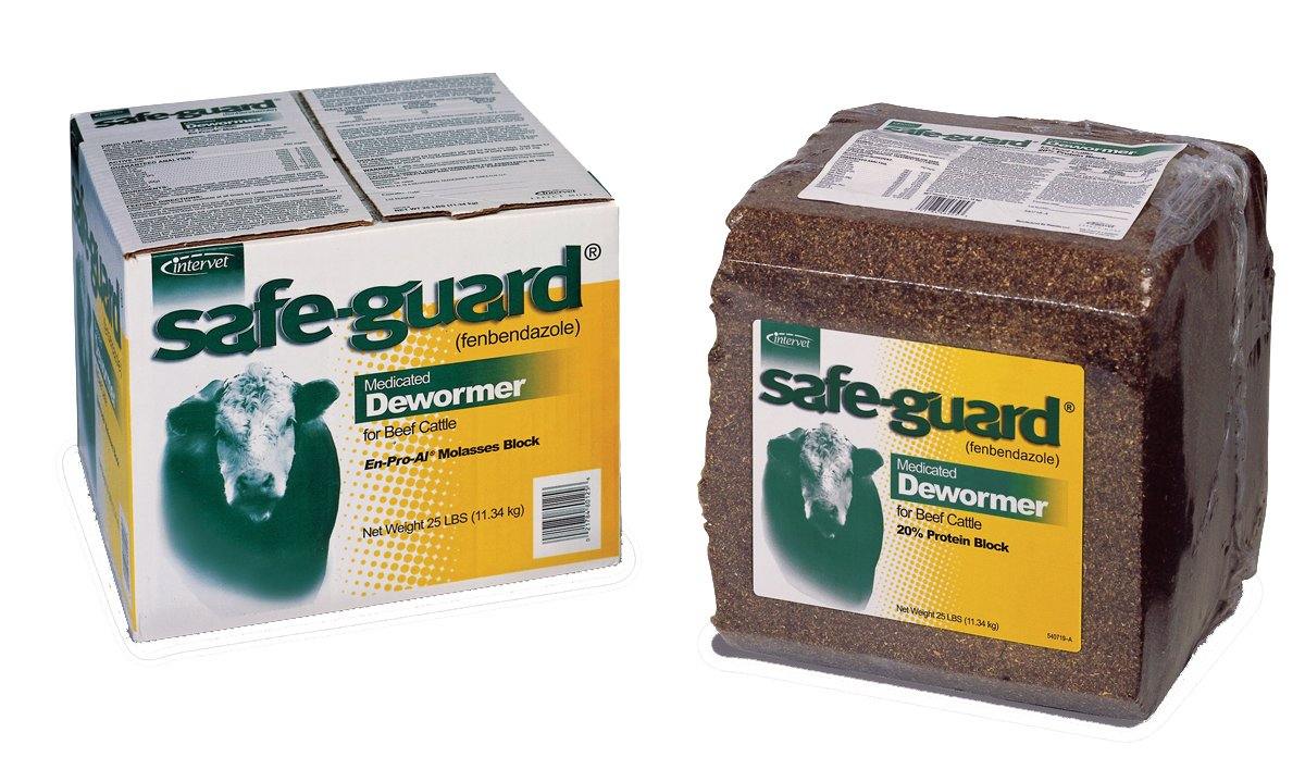 Safe-guard En-pro-al Cattle Dewormer Block - NORTH FIRST PLUS, LLC