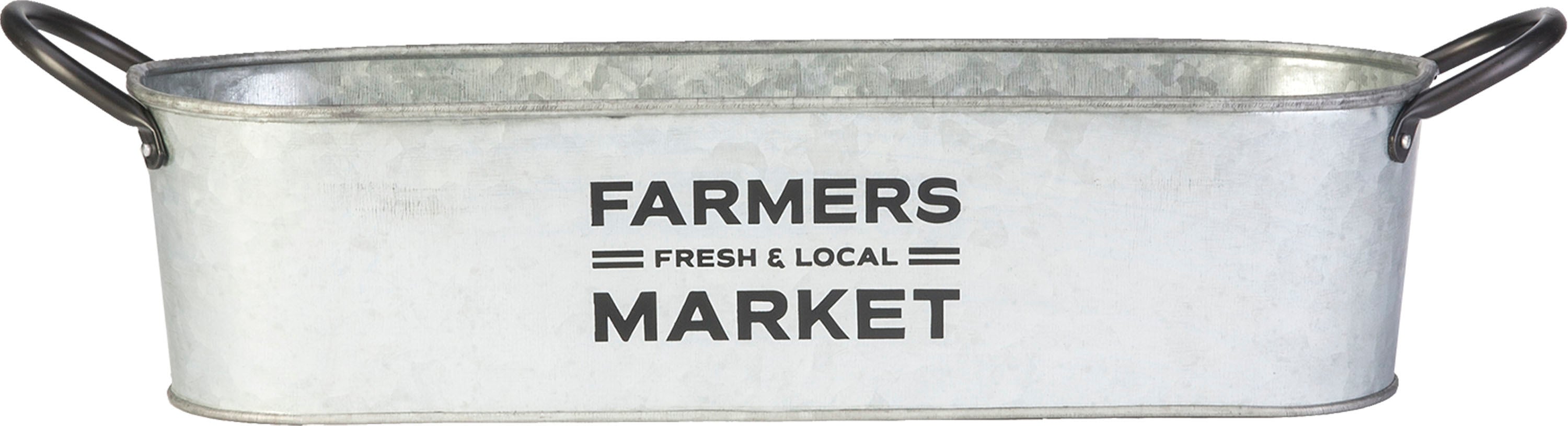 Small Farmer's Market Oval Planter