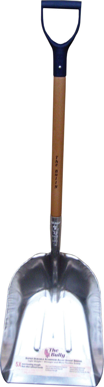 Bully Scoop Wearstrip Shovel W/ D Handle Grip